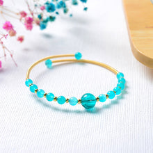 Load image into Gallery viewer, DIFFUSING BRACELET MUNRO GLASS BLUE