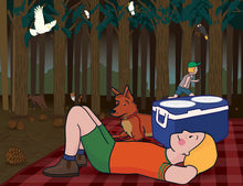 Load image into Gallery viewer, GEORGE THE FARMER THE GREAT FOREST HUNT PICTURE BOOK