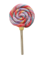 Load image into Gallery viewer, FELT LOLLIPOP RAINBOW