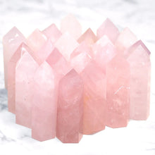 Load image into Gallery viewer, TERMINATED POINT NATURAL ROSE QUARTZ