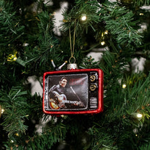 Load image into Gallery viewer, ELVIS CHRISTMAS ORNAMENT GLASS TV