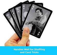 Load image into Gallery viewer, ELVIS BLACK AND WHITE PLAYING CARDS