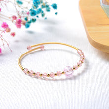 Load image into Gallery viewer, DIFFUSING BRACELET MUNRO GLASS PINK