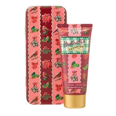 HEATHCOTES EMPORIUM FESTIVE ROBIN HAND CREAM 