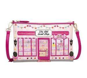 VENDULA LONDON OLD SWEET SHOP POUCH BAG