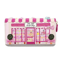 Load image into Gallery viewer, VENDULA LONDON OLD SWEET SHOP LARGE ZIPAROUND PURSE