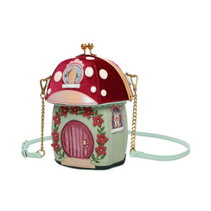 VENDULA LONDON FAIRY VILLAGE TOADSTOOL HOUSE BAG