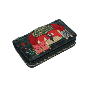 VENDULA LONDON PURRLESQUE CLUB MEDIUM ZIP AROUND WALLET