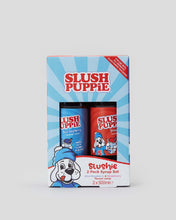 Load image into Gallery viewer, SLUSH PUPPIE TWIN SET BLUE RASPBERRY AND STRAWBERRY 500ML