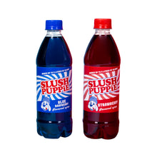 Load image into Gallery viewer, SLUSH PUPPIE TWIN SET BLUE RASPBERRY AND STRAWBERRY 500ML