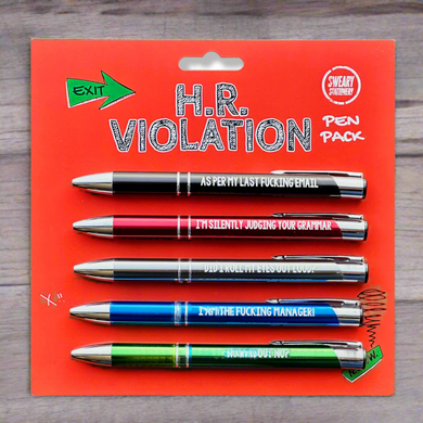 SWEARY PEN PACK HR VIOLATION