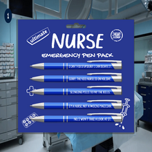 Load image into Gallery viewer, NURSE PEN PACK BLUE