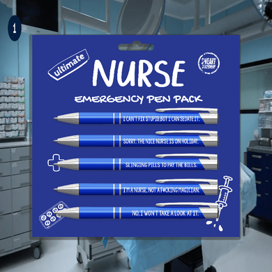 NURSE PEN PACK BLUE
