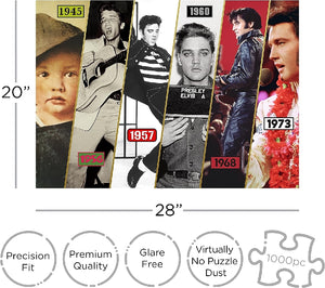 ELVIS PUZZLE TIMELINE 1000PC