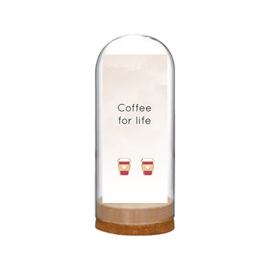 EARRINGS PETITE COFFEE FOR LIFE