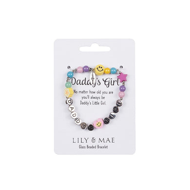 BEADED BRACELET DADDYS GIRL