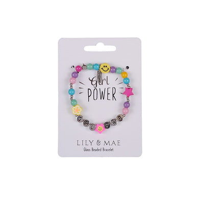 BEADED BRACELET GIRL POWER