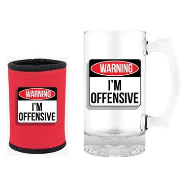 STUBBY & STEIN SET WARNING IM OFFENSIVE