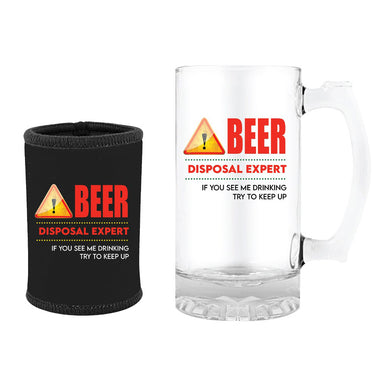 STUBBY & STEIN SET BEER DISPOSAL EXPERT