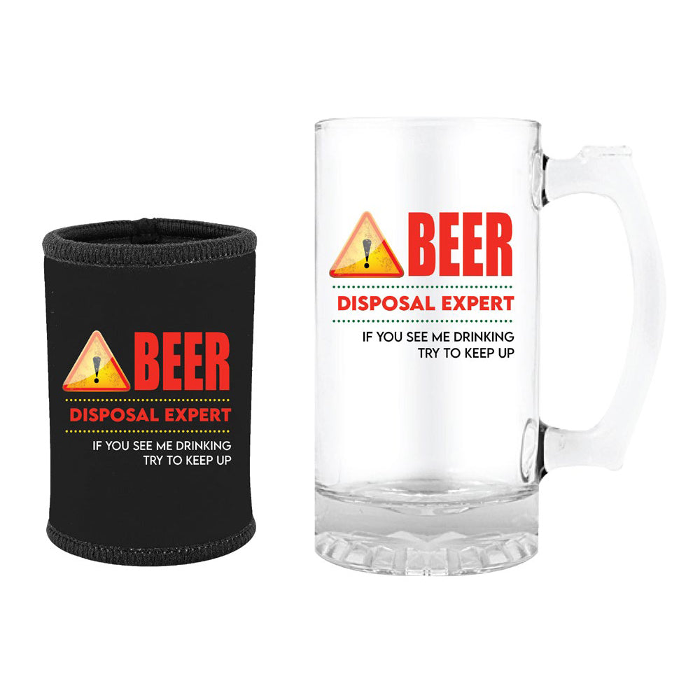 STUBBY & STEIN SET BEER DISPOSAL EXPERT