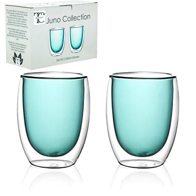 JUNO GLASS SET TEAL