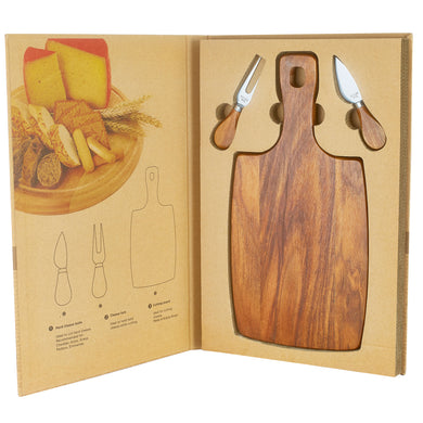 CHEESE BOARD & KNIFE SET