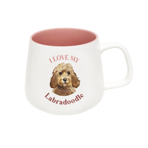 I LOVE MY LABRADOODLE MUG