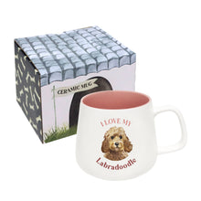 Load image into Gallery viewer, I LOVE MY LABRADOODLE MUG