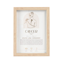 Load image into Gallery viewer, MYSTIC FRAMED PRINT CANCER