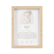 Load image into Gallery viewer, MYSTIC FRAMED PRINT LEO