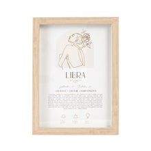 Load image into Gallery viewer, MYSTIC FRAMED PRINT LIBRA