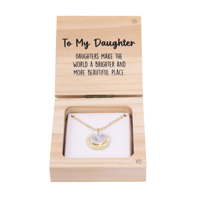 NECKLACE HEART & SOUL TO MY DAUGHTER