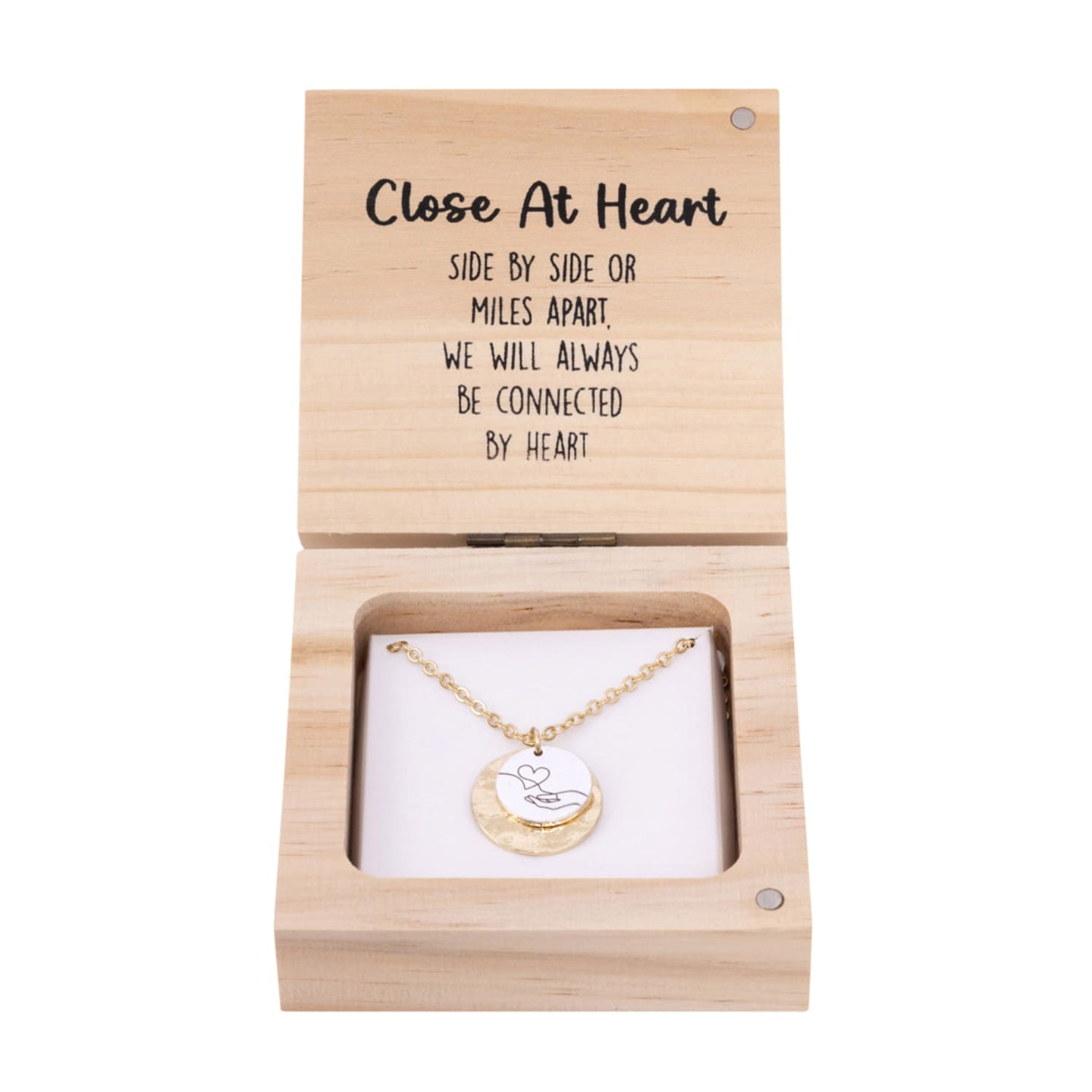 NECKLACE HEART & SOUL CLOSE AT HEART