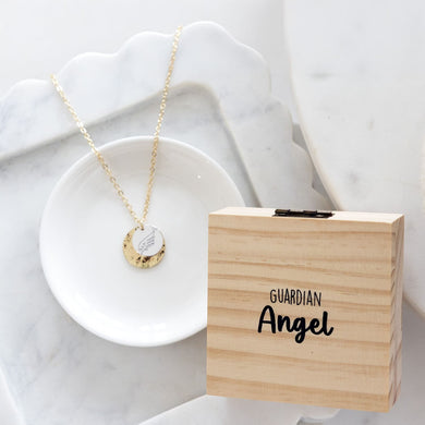 NECKLACE HEART & SOUL GUARDIAN ANGEL