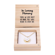 Load image into Gallery viewer, NECKLACE HEART &amp; SOUL IN LOVING MEMORY