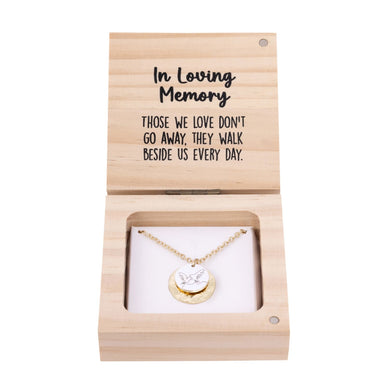 NECKLACE HEART & SOUL IN LOVING MEMORY