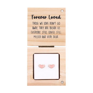 EARRINGS HEART & SOUL FOREVER LOVED