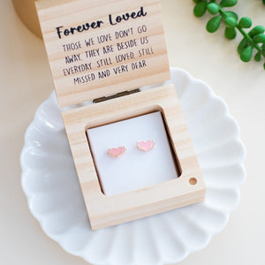 EARRINGS HEART & SOUL FOREVER LOVED