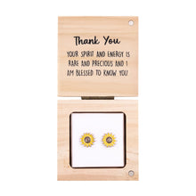 Load image into Gallery viewer, EARRINGS HEART &amp; SOUL THANK YOU
