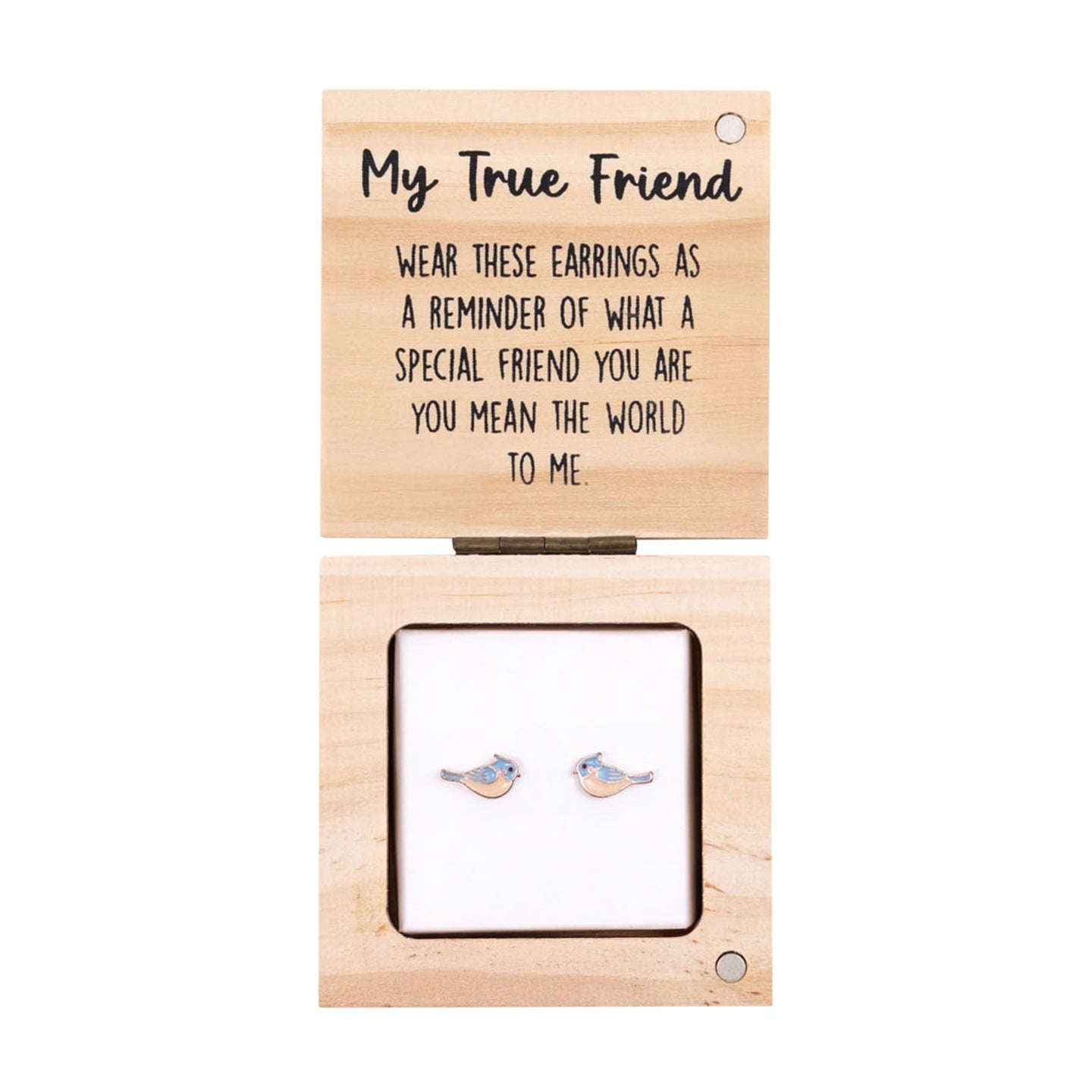 EARRINGS HEART & SOUL MY TRUE FRIEND