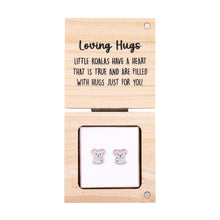 Load image into Gallery viewer, EARRINGS HEART &amp; SOUL LOVING HUGS