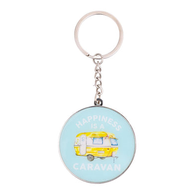 KEYCHAIN CARAVAN HAPPINESS