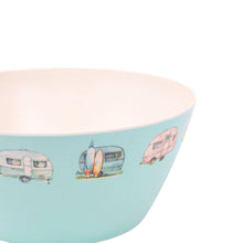 Load image into Gallery viewer, BAMBOO CARAVAN SALAD BOWL