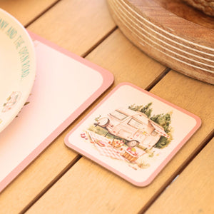 CARAVAN COASTERS SET OF 4