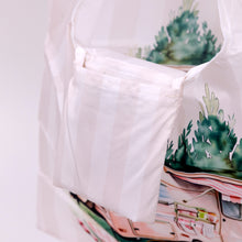 Load image into Gallery viewer, FOLDABLE SHOPPING BAG CARAVAN BLUE