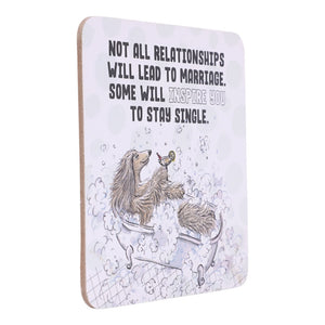 COASTER NOT ALL RELATIONSHIPS WILL LEAD TO MARRIAGE
