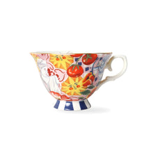 Load image into Gallery viewer, TEA CUP &amp; SAUCER ITALIAN SUMMER