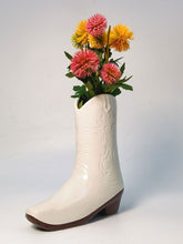 Load image into Gallery viewer, VASE COWGIRL BOOT WHITE
