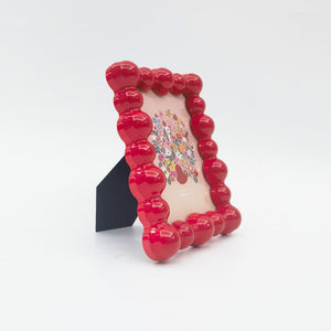 PHOTO FRAME LOTTI BUBBLE RED