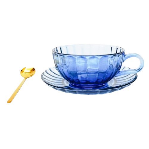 TEACUP SET MAISY BLUE